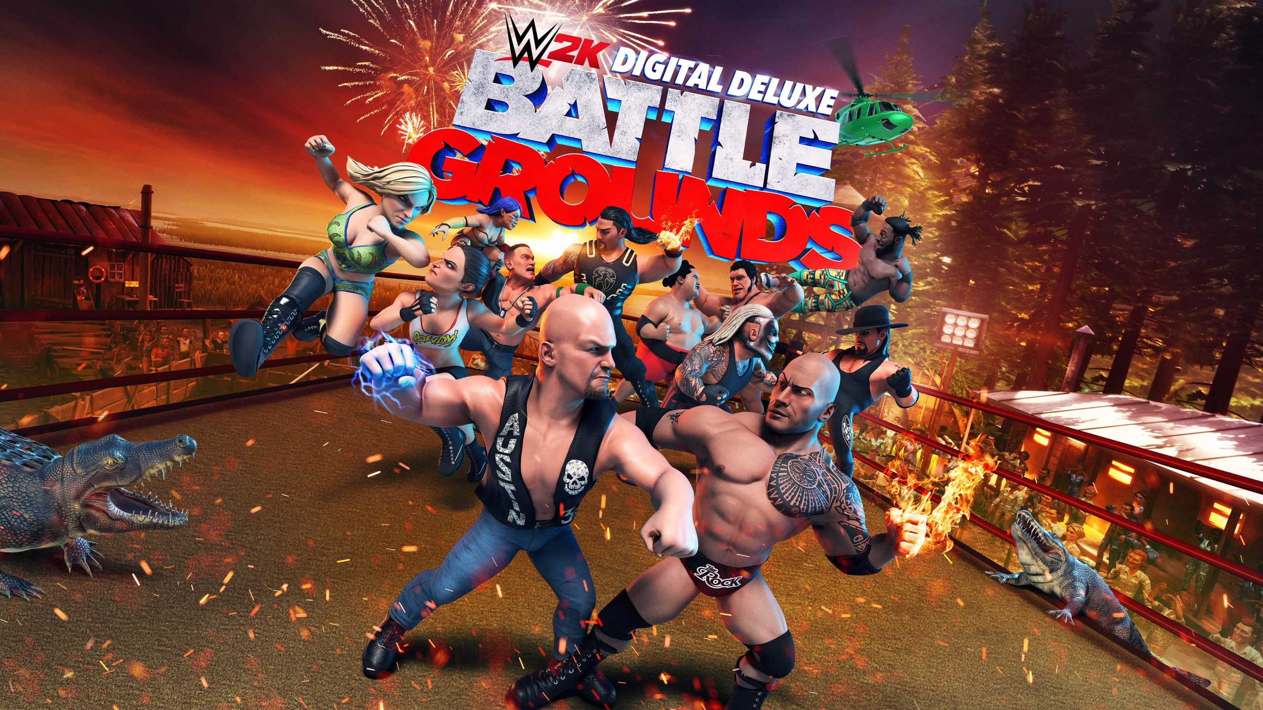 12 WWE 2K BATTLEGROUNDS (2020) - Imagen 1