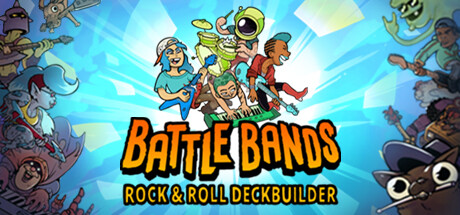 12 BATTLE BANDS: ROCK & ROLL DECKBUILDER (2023) - Imagen 1