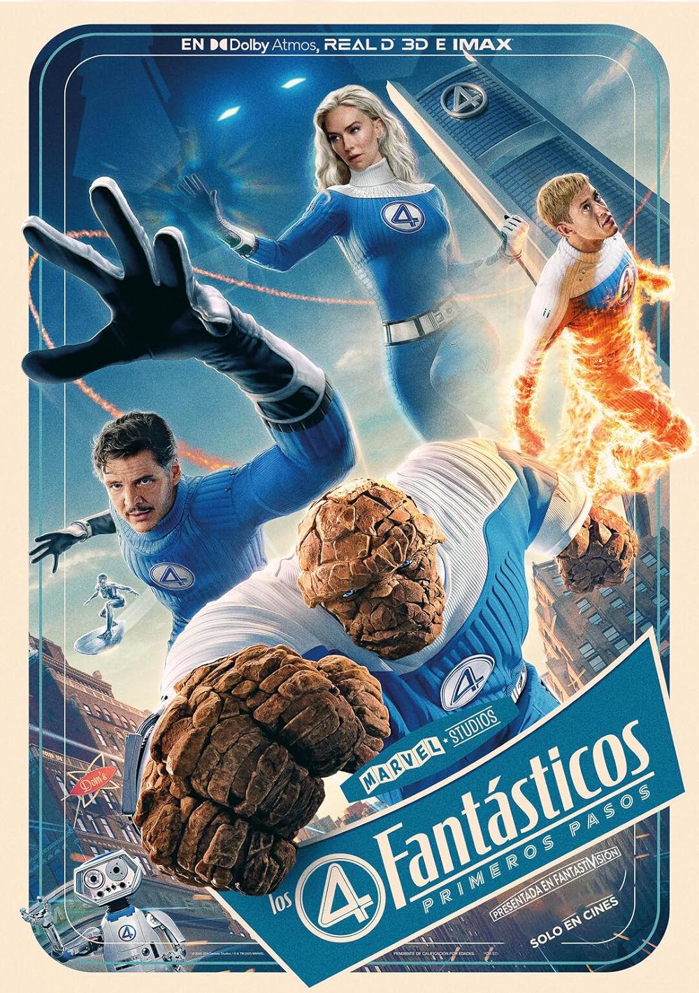 los4fantasticosprimerospasos Los 4 Fantásticos: Primeros pasos - Imagen 1